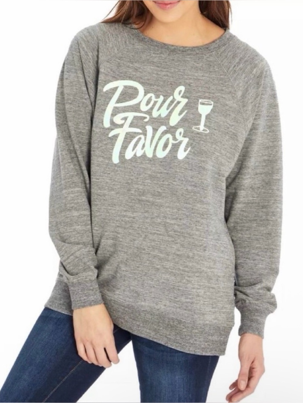 Wildfox Pour Favor Statement Sweatshirt